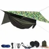 أرجوحة خيمة الأرجوحة في الهواء الطلق مع مجموعة المظلة المظلة للماء