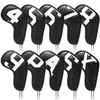 Andere Golfprodukte Gradients Number Golf Iron Head Covers Iron Headovers Wedges Covers 4-9 ASPX 10 Stück Golf-Fan-Zubehör 230612