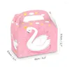 Gift Wrap 12pcs Pink Swan Boxes Candy Box Wedding Supply Kids Birthday S Biscuits Favors Cake Packaging Bag For Guest