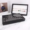 Jewelry Pouches Portable Jewelrys Display Tray Multiple Holder Store