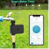 Vattenutrustning WiFi-kompatibel Bluetooth-kompatibel Smart Garden Water Timer Automatisk bevattningsventilstyrenhet för sprinklersystem