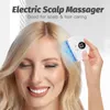 Face Massager EMS GUA SHA Tools Electric Scalp Massage Tool Vibration Anti Aging Neck Lifting 230612