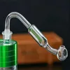 Glass Smoking Pipes Manufacture Hand-blown bongs Double filter glass walkway