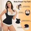 Kvinnors Shapers Womens Camisoles Shapewear Underbust Seamless For Women Mage Control Shaper Tank Tops Compression Vest