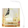 Crib Netting Universal Mosquito Crib Nettting Uchwyt Letni Baby Mosquito Net Stand Crib Netting Banopy Uchwyt Wyjmowany namiot wspornika łóżka dla niemowląt 230613