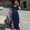 Plus size Dresses 5XL 4XL 3XL Size Clothe Summer Casual Party T shirt Dress Elegant Short Sleeve Evening Bodycon Long 230613