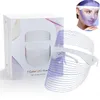 Twarz masażer 7 Kolory LED Piękna Mask P on Therapy Anti Acne Where Removal Skóra Zmusza się
