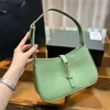 Luxury Cleo Handväska Underarm Bag For Women's Men Crossbody Axel Tote äkta läder hobo vagrant designer väska krokodilmönster plånbok av grossist