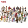 모델 세트 EVEMODEL 30PCS 다양한 포즈 열차 1 43 O 스케일 스케일 페인트 인물 승객 People Railway P4310 230613