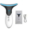 Masseur de visage Machine à haute fréquence resserrement de la peau du cou Dispositif de levage Rechargeable Anti-vieillissement Drop 230612