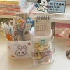 Förvaringslådor BINS CREATTY DESKTOP BOX ARGURISER PLASTLÄGA TRANSPARENT KAWAII INS MULTIFUNCTION STUDENT PEN HOLDER Söt 230613