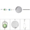 Garden Decorations Wind Chimes Music Spiral Crystal Ball Wind For Indoor And Outdoor Nordic Room Decoration Home Decor R230613