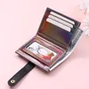 Wallets Fashion Multi-card Position Wallet Credit ID Card Holder With Coin Pocket Man Colorful Money Bag Case For Women Purse Clutch