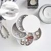 Storage Boxes Bins 4 Layers Jewelry Box 360 Degrees Rotary Holder Organizer for Earrings Rubber Band Bracelet Small Items 230613