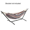 Hammocks 150*200cm Portable Hammock Outdoor Hammock Garden Sports Home Travel Camping Swing Stripe Hang Bed Hammock 150-300kg