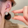 Brincos Stud TIOWIOS 2023 Drip Glaze Bean Ear Button Fashion Simples Daily Pendientes Personality Wholesale Jewelry For Women