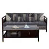 Capas de cadeira 1 peça chenille estilo chinês almofada de sofá de luxo sólida antiderrapante secional macia para sala de estar capa de poltrona 230613