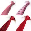 Noeuds papillon 8CM Mariage Série Cravates Célébration Couleur Rouge Bridesman Cravate Sélection Pour Les Gens