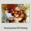 Аннотация натюрморта на стадии искусства на холсте Menora ручной масляной живопись современная столовая