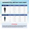 Wetsuits Drysuits Kvinnor Wetsuits 3mm Neopren Surfing Swimming Sup Full Suit Keep Warm Front Dxa för dykning 230612