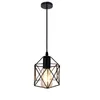 Chandeliers Nordic Retro Industrial Chandelier Creative Personality Modern Simple Bar Bedroom Aisle Black Three-head Small