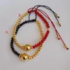 Strand Go2Boho i Crystal Gold Plated Bead Friendship Armband For Women Fashion Trendy Jewelry Gift