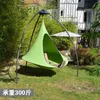 Hamacs de camping en plein air, tente de canapé suspendue de loisirs imperméable pour de nombreuses personnes, balançoire papillon, meubles suspendus, cadeau