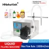 Macchina di rifornimento liquida semiautomatica Pompa peristaltica Bottiglia Succo d'acqua Bevanda Tavolo portatile Linea di produzione di imballaggio con 13000 ml / min