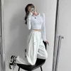 Women's Pants Capris Spring Autumn Women pants gray Sweatpants Casual Baggy Pants female Vintage Harajuku Streetwear sport Wide Leg Trousers