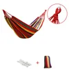 Hammocks Double Wide Thick Hammock Portable Hammock Outdoor outdoor camping Garden Swing Hanging Blue Red