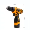 Boormachine G30 New Style 21V 12V Electric Cordless Screwdriver 3 Functions Wireless Impact Drill Mini Lithium Battery Charging Hand Drill