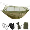 Hammocks Camp Hammock Outdoor Furniture Net 260*140 cm Hammock Camping Hanging Sleeping Bed Swing Portable Double