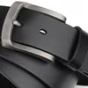 Bälten Business Men's Retro Needle Buckle Luxury Leather Belt Foreign Trade Cowhide Classic Fashion Pants