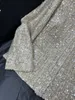 女性用ジャケットデザイナーデザイン2023 Spring/Suer New Ampagne Beaded Fabric Fashion Versatile Short Coat ojxi