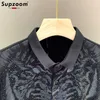 Männer Polos Supzoom Ankunft Tiger Kopf Druck Kurz Gestrickte Casual Solide Sommer Männer T-shirt Freizeit Baumwolle T-shirt 230613