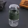 Teaware Travel Tea Set KungFu Tea Pot with Portable Case Glass Teacups with Infuser for Travel Home Tea Leaves Container Tea Cup Set