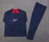22/23 Psges Tracksuit 22 -2023 Mbappe Kids and Men Training Suit Long Sleeve Football Soccer Jersey Kit Uniform Chandal Adult Boys