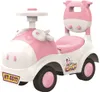 سيارة أرجوحة للأطفال مع موسيقى توجيه أربع عجلة بوبي سيارة Baby Four Wheel Glide Toy Baby Walker Car