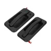 New 4Pcs for Hummer H2 Black Textured 2003-2009 Exterior Outside Door Handle 131609870457 15104792 10360326