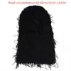 Fashion Face Mask Neck Gaiter Balaclava Distressed Knitted Full Face Ski Mask Shiesty Mask Camouflage Fuzzy Balaclava Ski Balaclava 230612