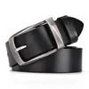 Bälten Business Men's Retro Needle Buckle Luxury Leather Belt Foreign Trade Cowhide Classic Fashion Pants