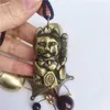 Garden Decorations Copper Wind Chime Door Decoration Alloy Bell Feng Shui Town House Lucky Cat Money Shop Doorbell R230613