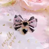 Solitaire Ring Bow Cute Ring Rings-Greds-Grops for Women Lace Love Heart Japanese Lolita Style Girl Rings 230612