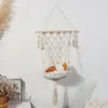 Matten kat bed kat hangmat macrame cat swing bed kat boho home decor kooi katoen touw hangende kat huis katten speelgoed tassel mand tapijt