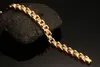 9/13 mm Gold chain diamond Bracelets Women Men's Jewelry chain 18k solid gold Plated Lab diamond gem Gold Bracelets Magnetic Health Bracelet 21cm