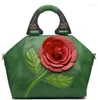 Avondtassen Mooie Creatieve 3D Bloemen Schoudertas Reliëf Nationale Stijl Handtas Mode Meisje Messenger Jurk Vrouw Vintage