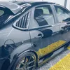 Nytt för Ford Focus MK2 2005-2013 Hatchback 4D Hatchback Carbon Fiber Car Bakfönster Gindningar Sidan Tuyere Louvers Vent Accessories