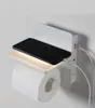 Lampada da parete Illuminazione Porta carta igienica Bagno Balcone Lavandino Rotolo con luce di ricarica USB