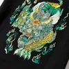 Mens Polo Marca Primavera Estate Ricamo Unicorn Tshirt Harajuku 100% Cotone HipHop Japan Style Allentato Top a maniche corte Uomo 230614