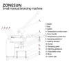 Zonesun Hot Foil Stamping Machine Heat Press Machine Professional Golden Leather Logo Präglad Stamp Machine Foil Printer